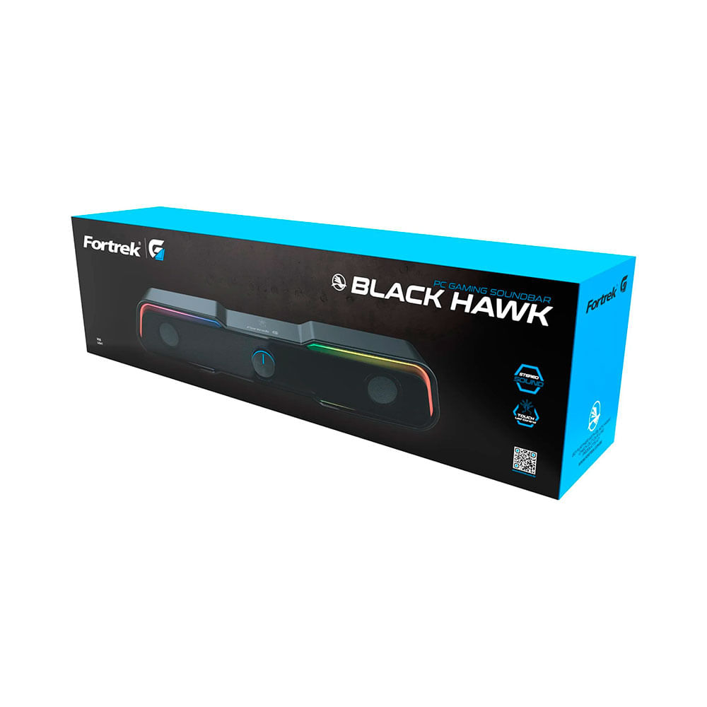 Soundbar Gamer  Compact  Fortrek P/ PC Black Hawk - AP0410