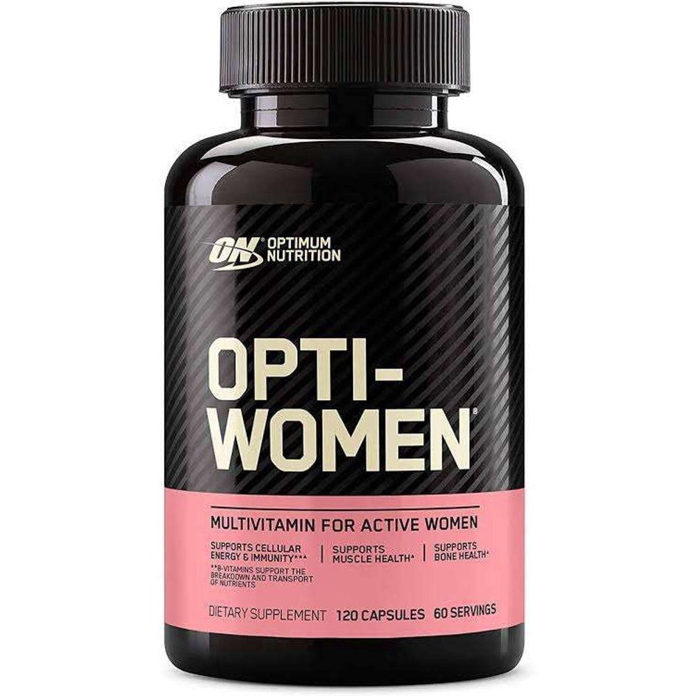 Opti-women 120Caps-Optimum Nutrition-Multivitamínico s/Sabor