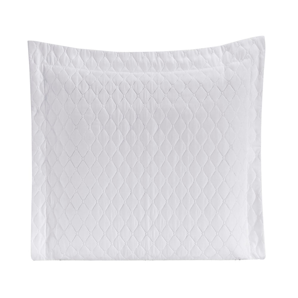 Porta Travesseiro Requinte Liso Branco Enxovais Aquarela Branco