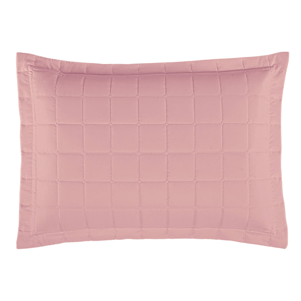Porta Travesseiro Soft Rosé Valle Enxovais 1 peça Rosa