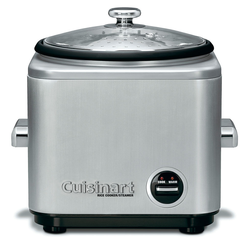 Panela Elétrica Cuisinart - Rice Cooker Steamer - Inox 110