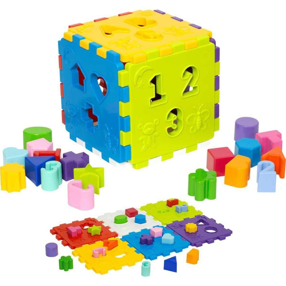 Brinquedo Educativo Cubo Didático - Mercotoys 403