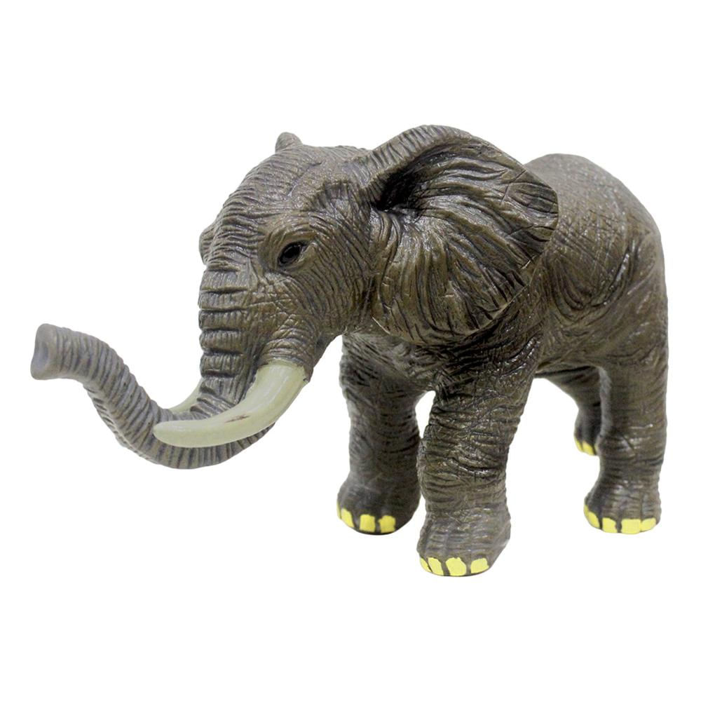 Boneco De Vinil Animais Da Floresta - Dm Toys 6111 Elefante