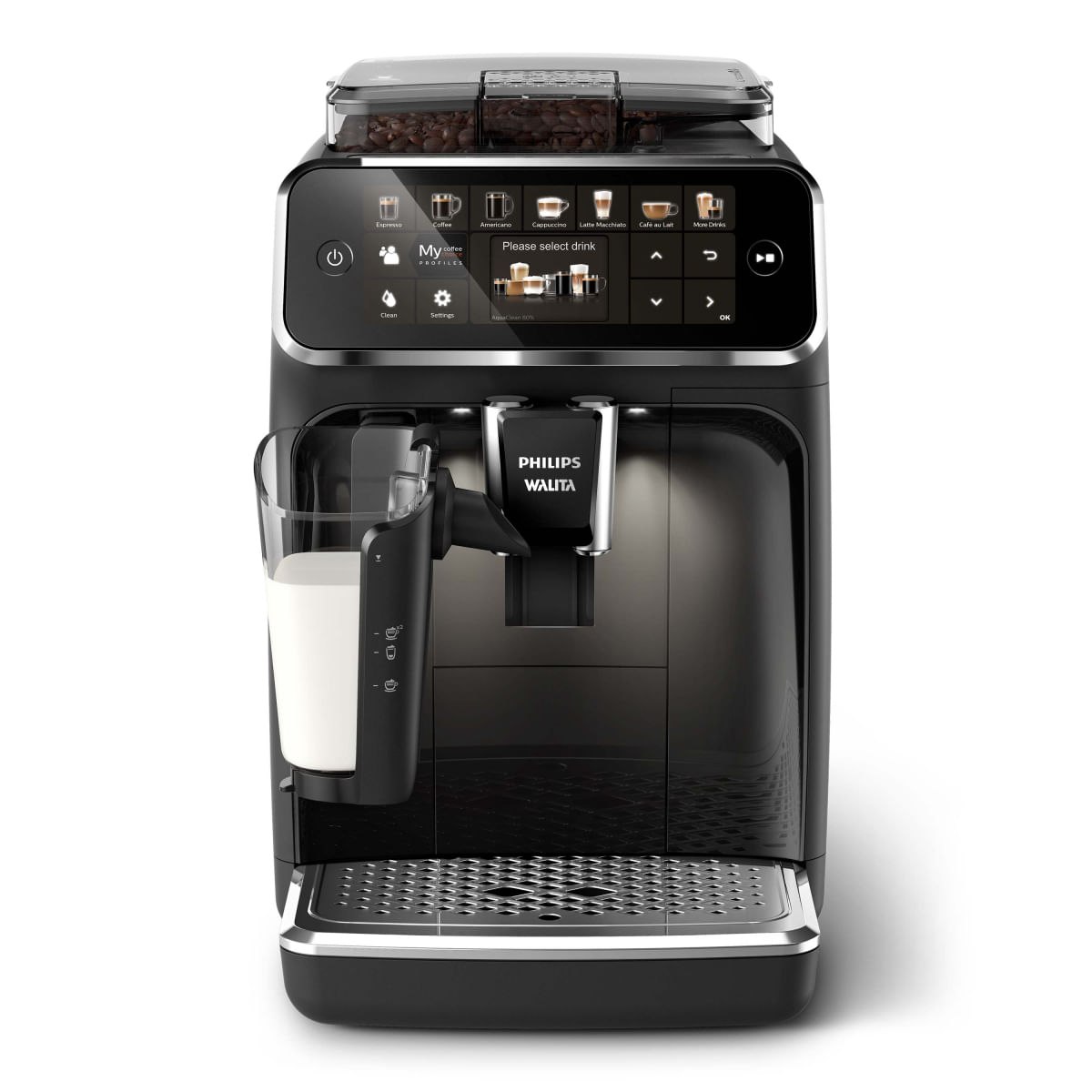 Máquina de Café Espresso Philips Walita LatteGo Elite ND / 110