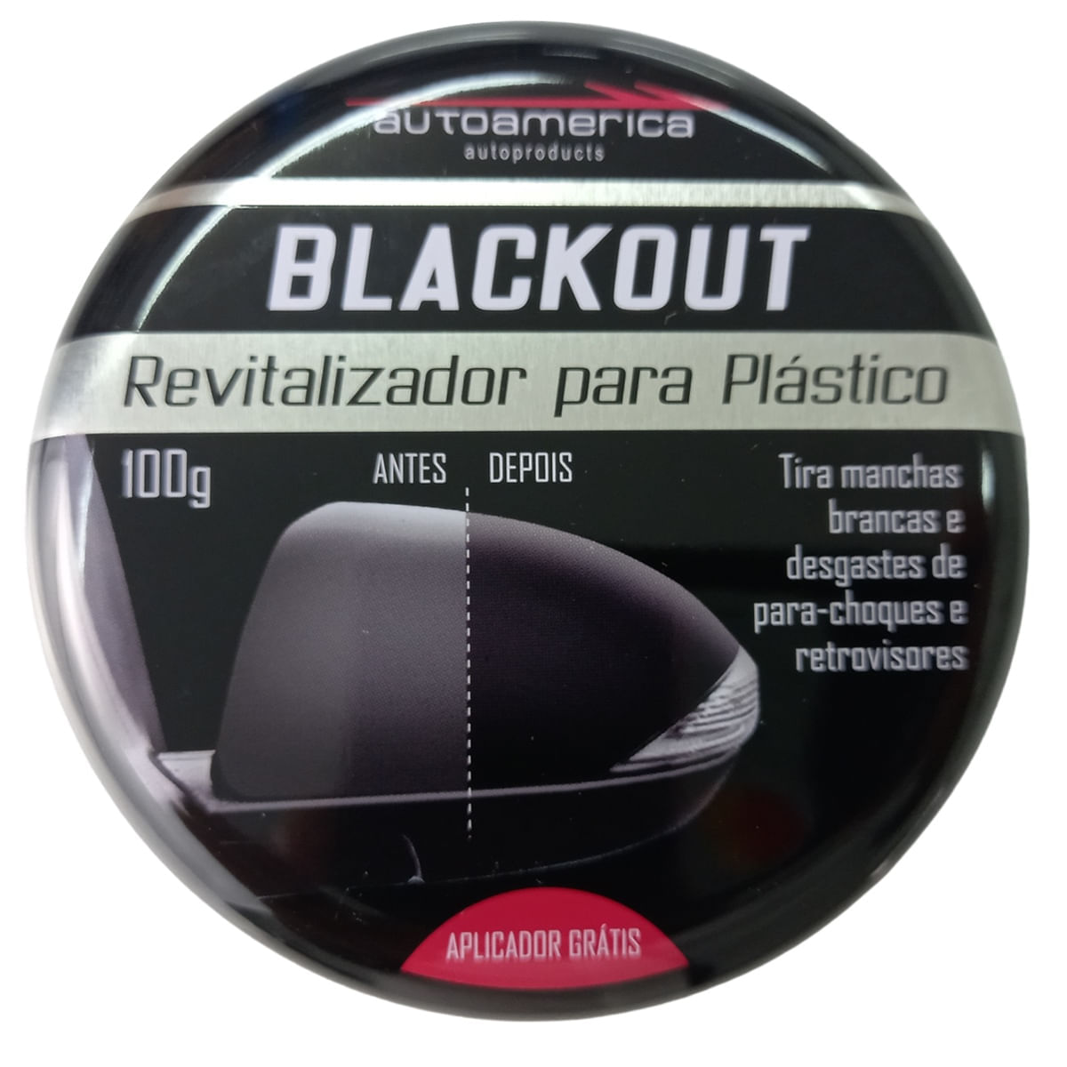 Revitalizador De Parachoques Blackout 100G