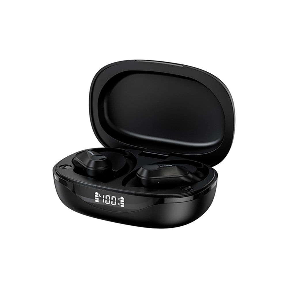 Fone de Ouvido Sport In Ear Bluetooth Lenovo Pods LP75 - AC2735 Preta