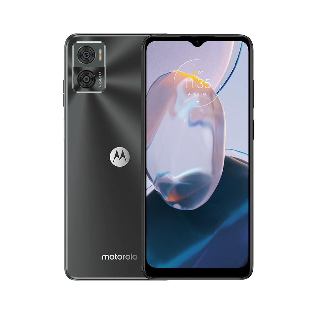 Smartphone Motorola Moto E22 64GB Dual Chip 4G Tela 6.5" Câmera Dual 16MP+2MP 4GB RAM Preto