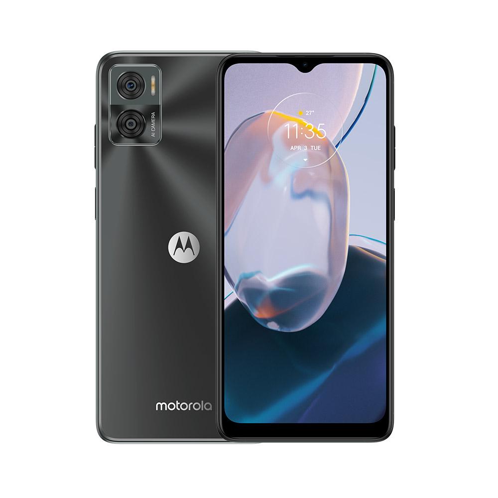 Smartphone Motorola Moto E22 128GB Dual Chip 4G Tela 6,5" Câmera Dual 16MP+2MP 4GB RAM Preto