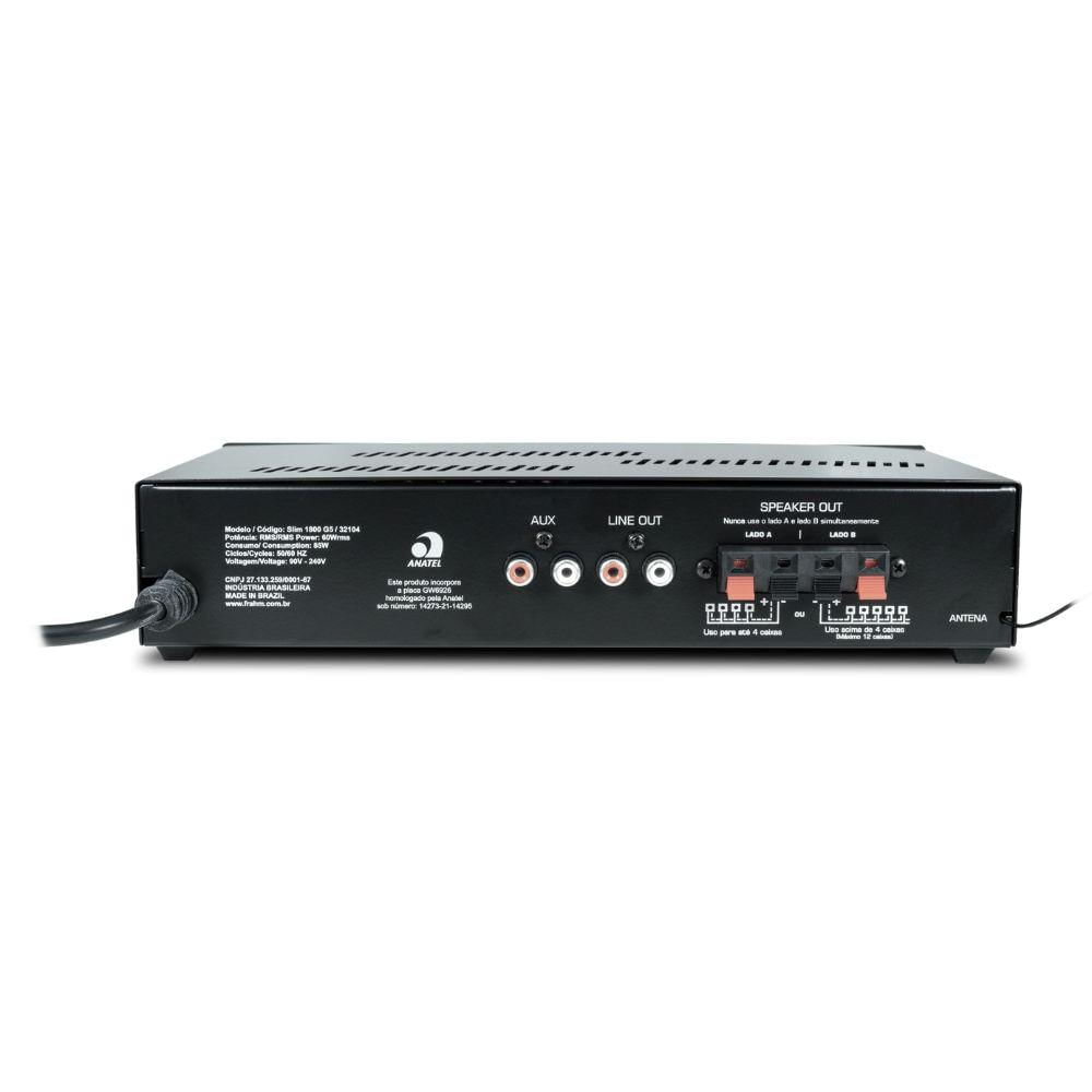 Amplificador FRAHM SLIM 1000 LA G5 (7896673816610)