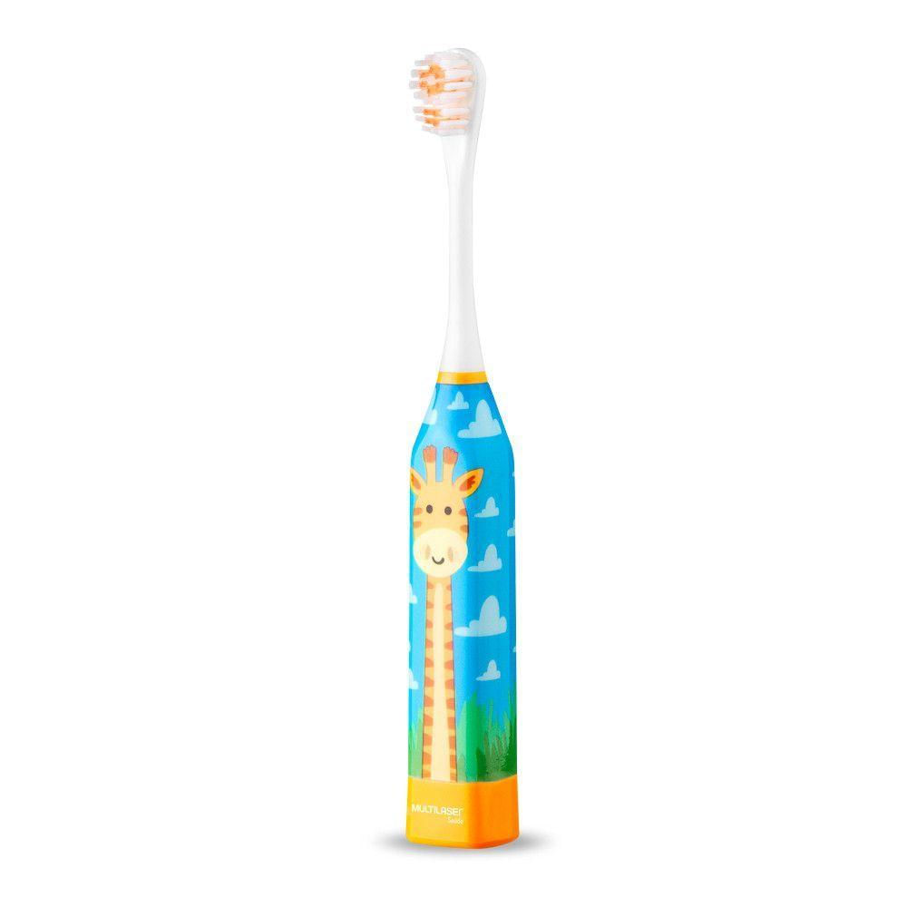 Escova Dental Elétrica Infantil Girafa Health Pro Hc082 Branco
