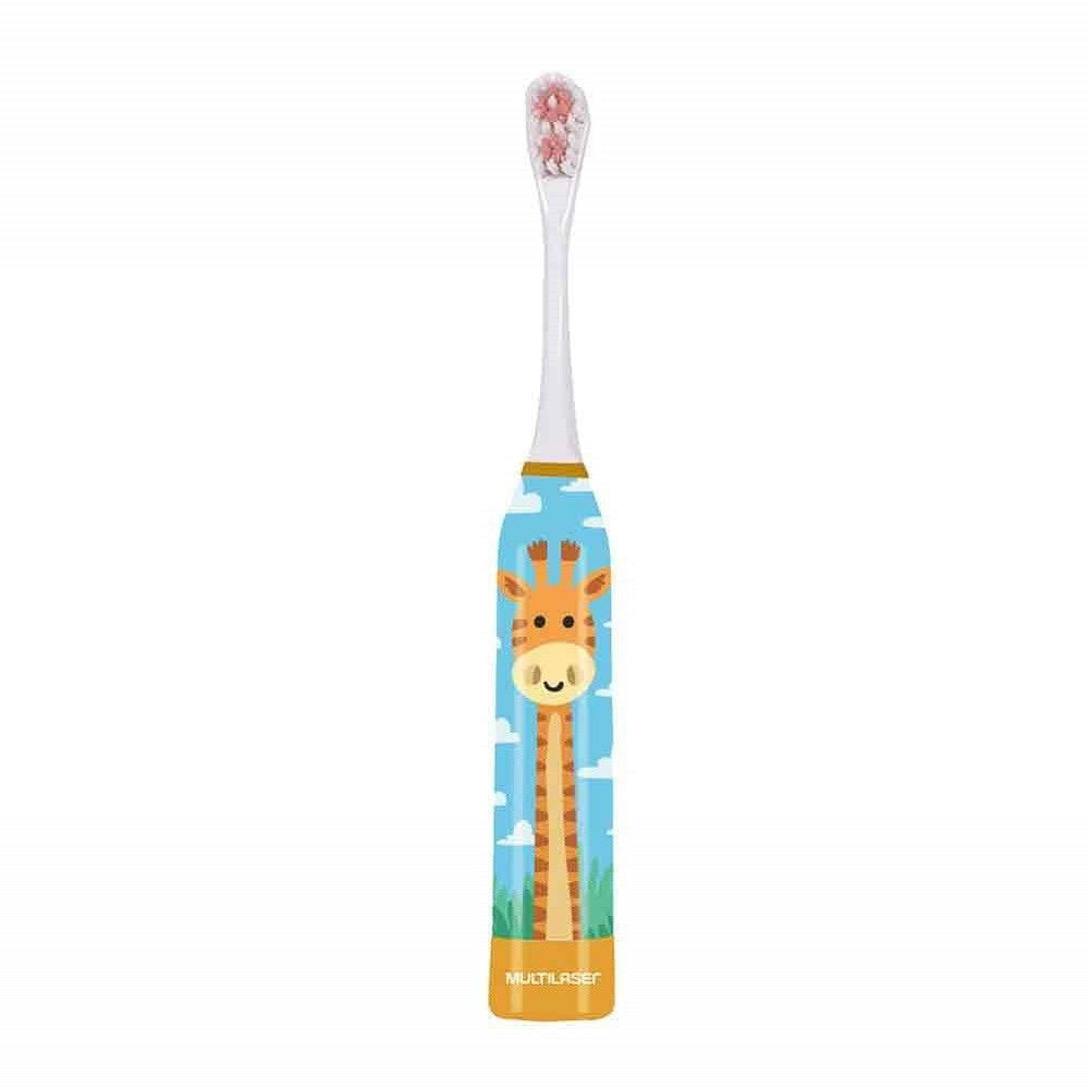Escova Dental Elétrica Infantil Girafa Health Pro Hc082 Branco
