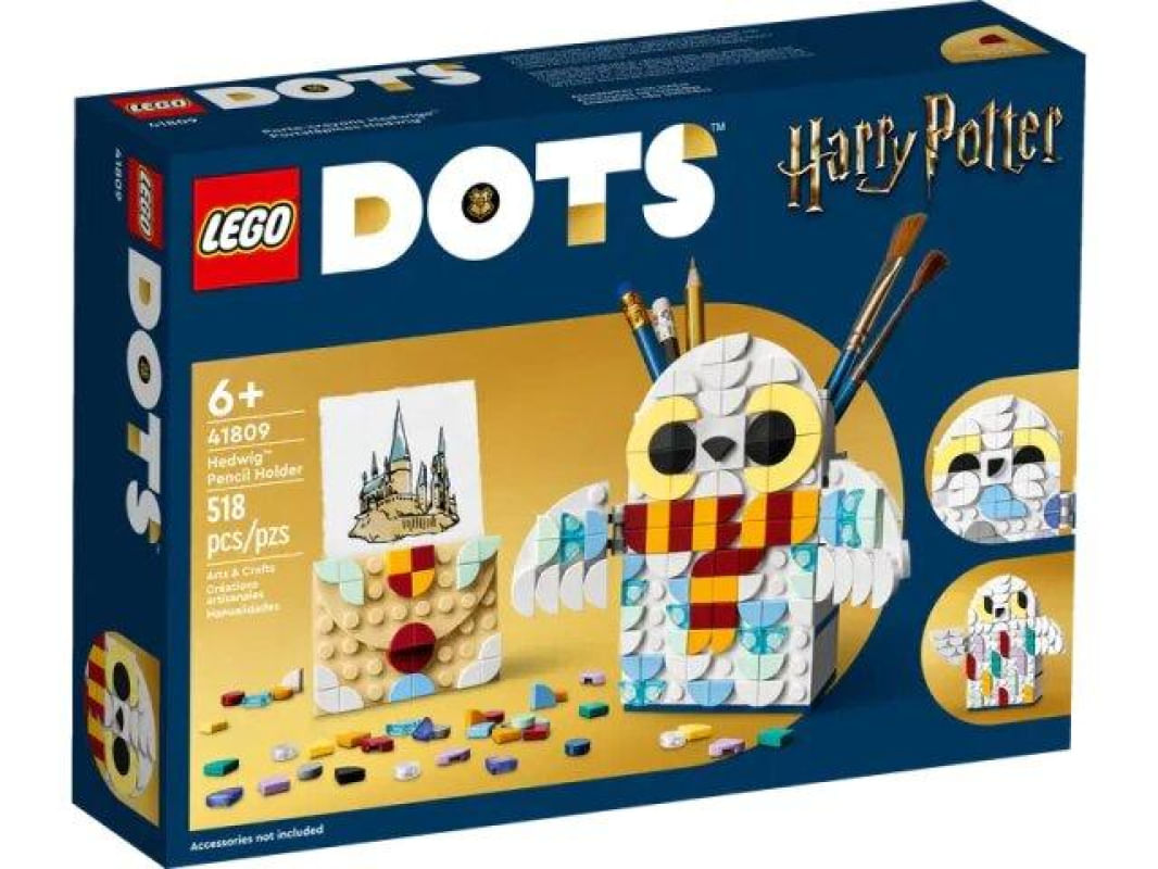 Lego Harry Potter Porta Lápis da Edwiges 518 Peças - 41809