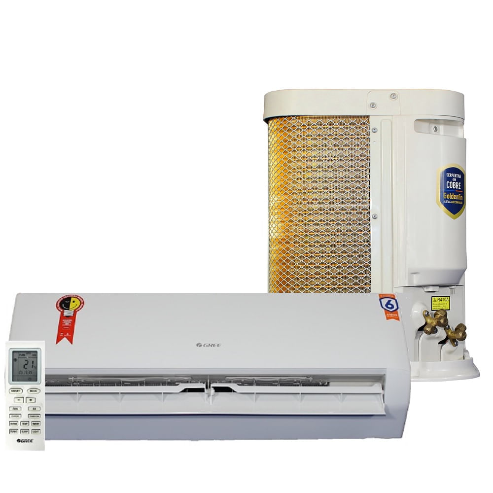 Ar Condicionado Split Hi Wall Inverter Gree G-Top 9000 BTU/h Quente e Frio CB558N02300 - 220 Volts 220 Volts