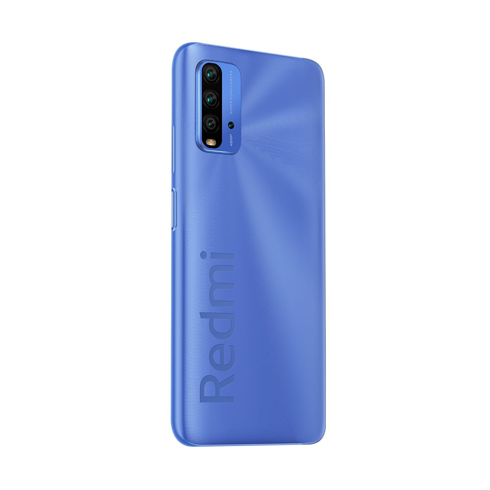 Smartphone Xiaomi Redmi 9T 4GB+64GB Bateria 6000mAh Câmera Quádrupla 48+8+2+2MP Tela 6.53" Azul 64GB / Azul