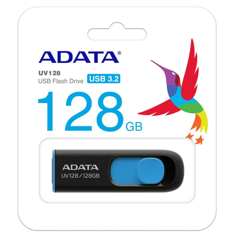 Pen Drive ADATA 128GB USB 3.2 - AUV128-128G-RBE