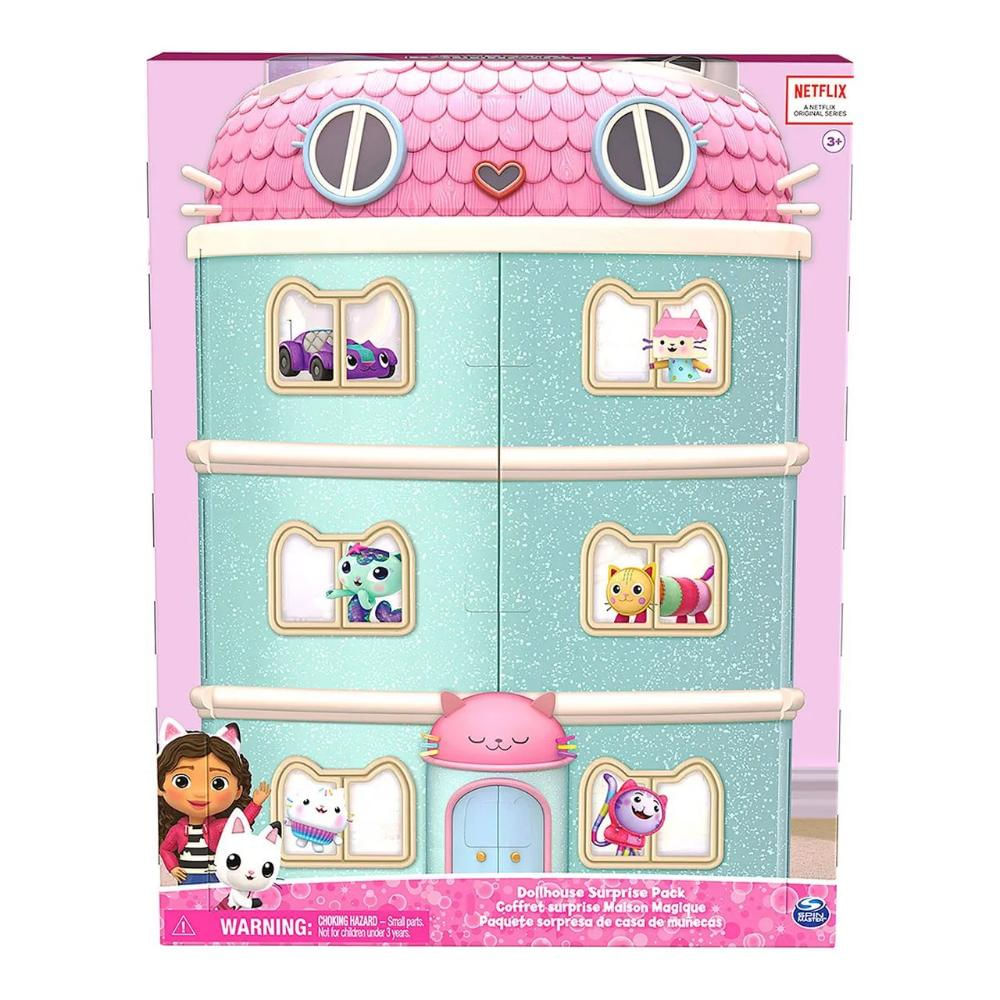 Gabby's Dollhouse Casa Mágica Com Bonecas Surpresa - Sunny 3351