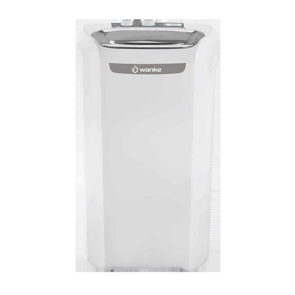 Máquina De Lavar Wanke 15kg Premium Plus Semi-automática Batedor Robusto Dispenser Duplo 127v Branco 110