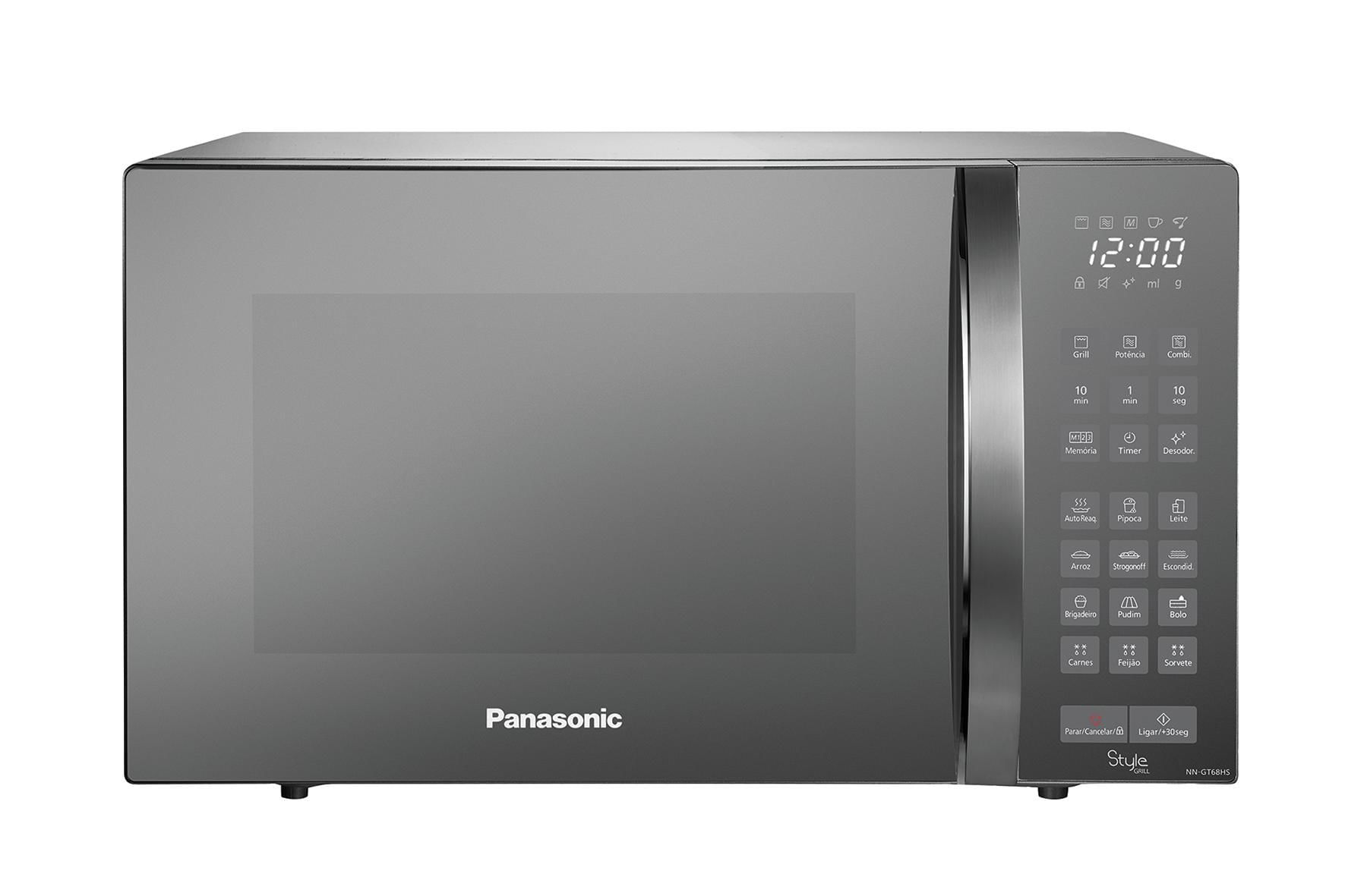 Forno Micro-ondas 30L Panasonic GT68H Inox 220V