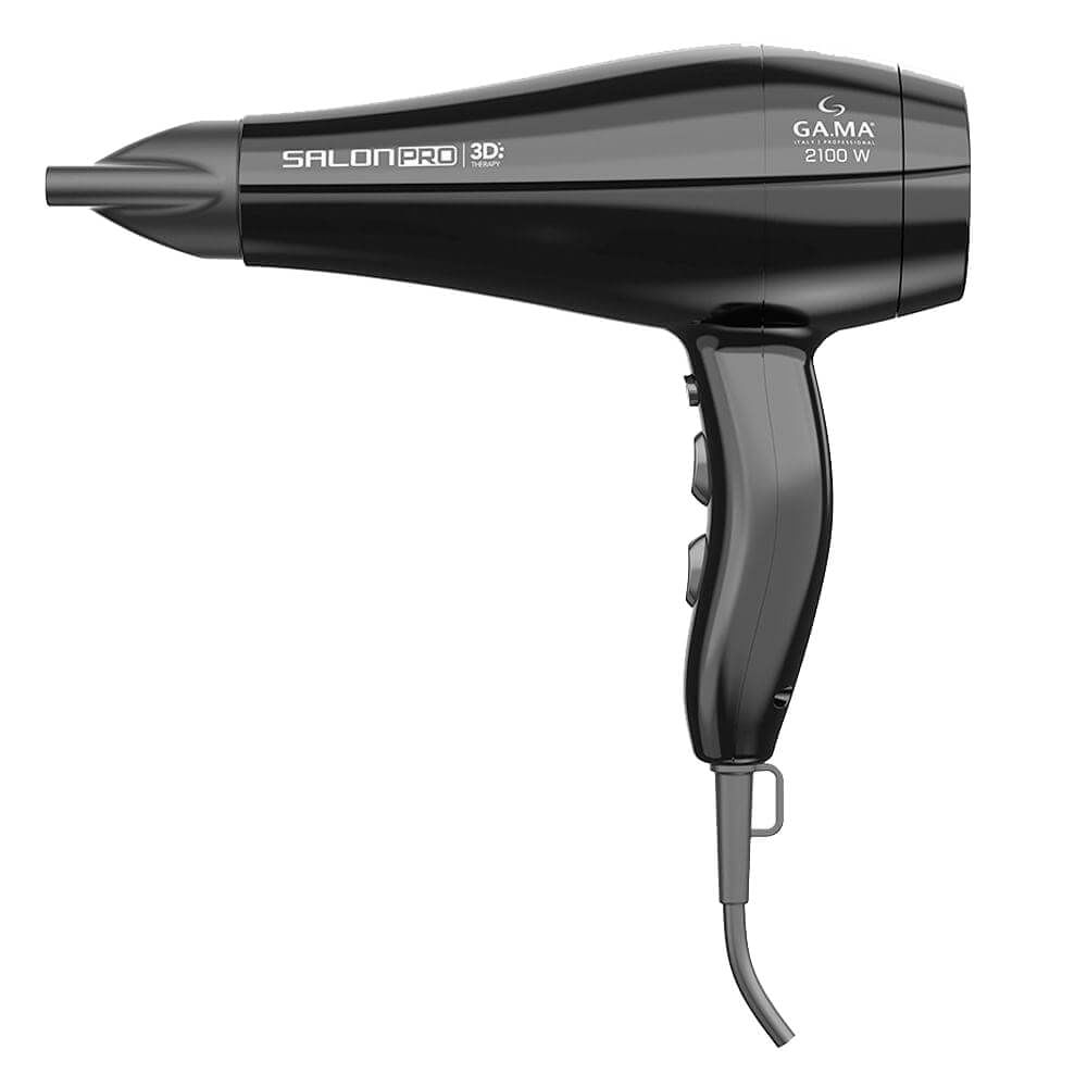 Secador de cabelos Gama SalonPro 3D 2100W Função Íon Preto 110