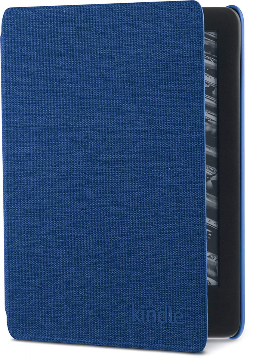 Capa de tecido para novo Kindle ? Cor Azul (não compatível com o Kindle 8ª geração)