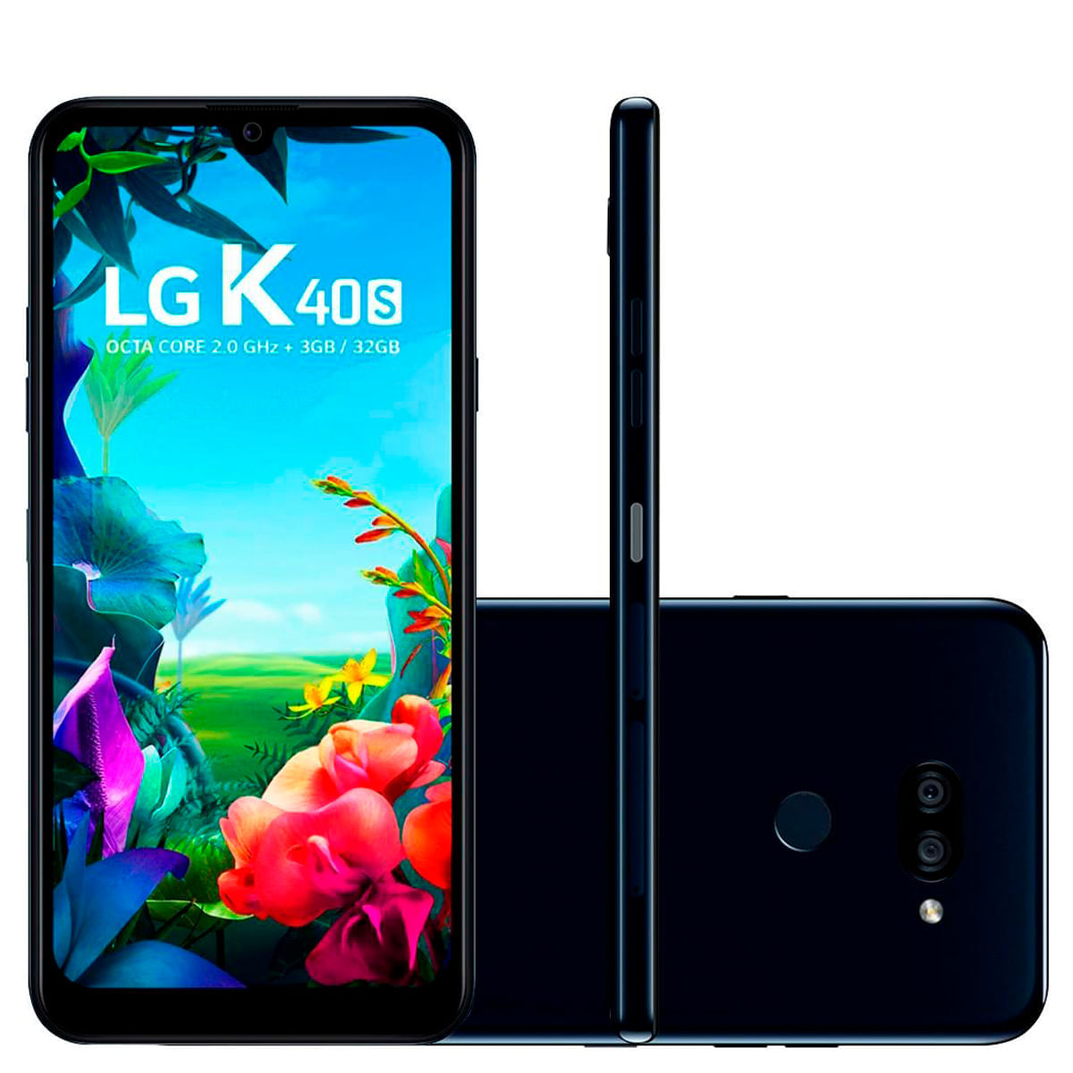 Smartphone Lg K40S Lmx430Bmw 32Gb Preto
