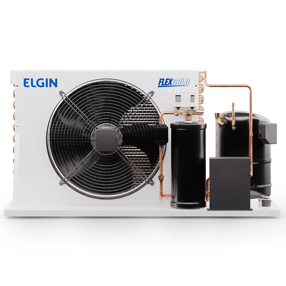 Unidade Condensadora Elgin Slim 3HP 380v-trifásico  Gás R404