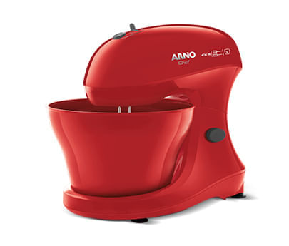Batedeira Arno Chef 400W 5 Litros Vermelha SM02 - 220v