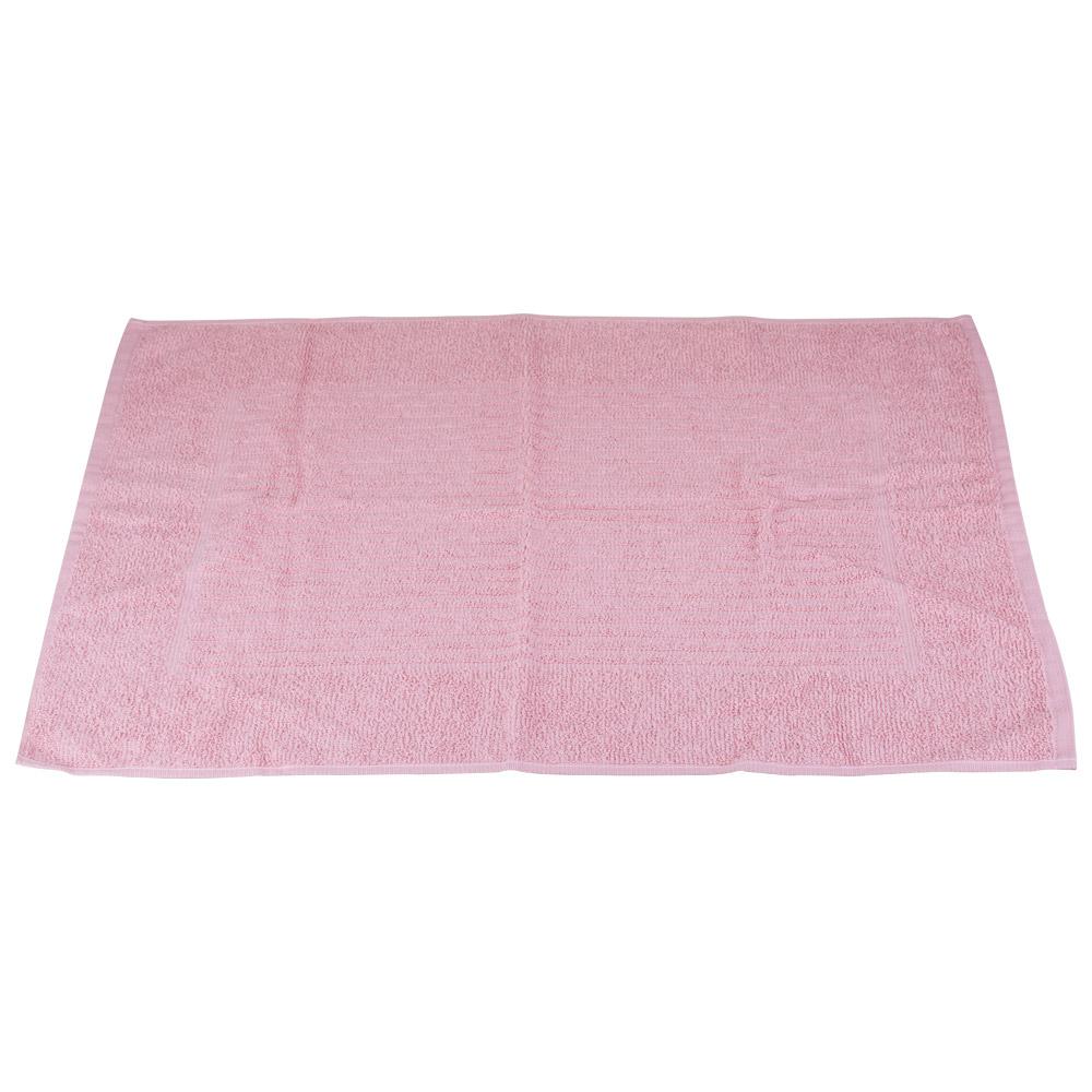 Toalha Piso de Banheiro 50x70 Basic Atlântica Rosa Romã
