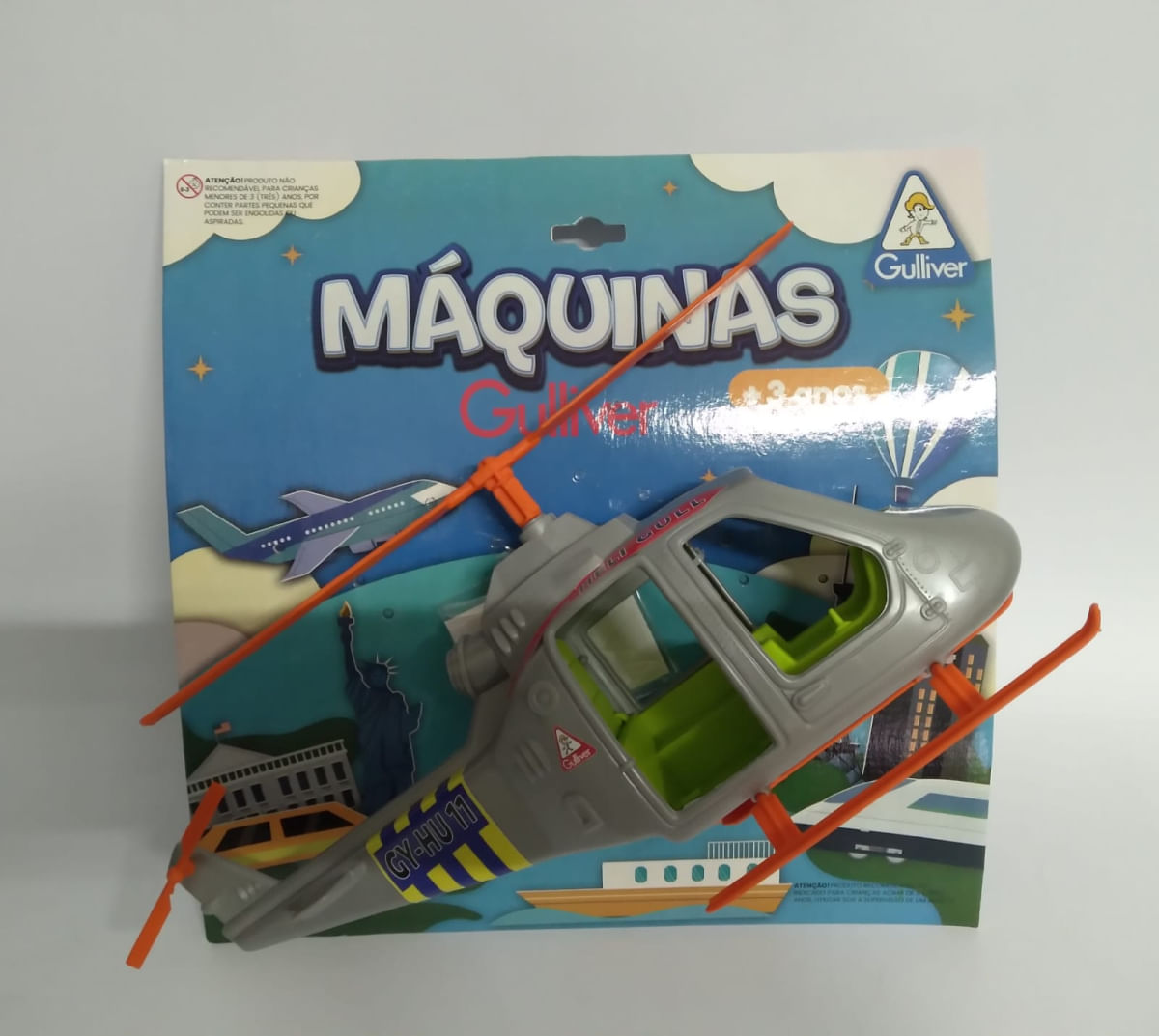 Gulliver Maquinas Helicoptero SOS Comandos