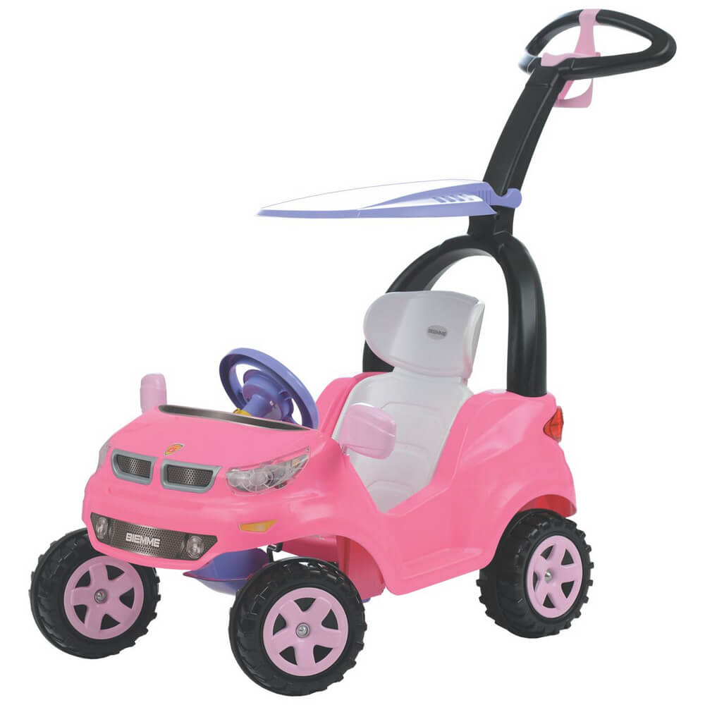 Carrinho de Passeio Infantil Biemme Easy Ride Reclinável com Porta copo - Rosa