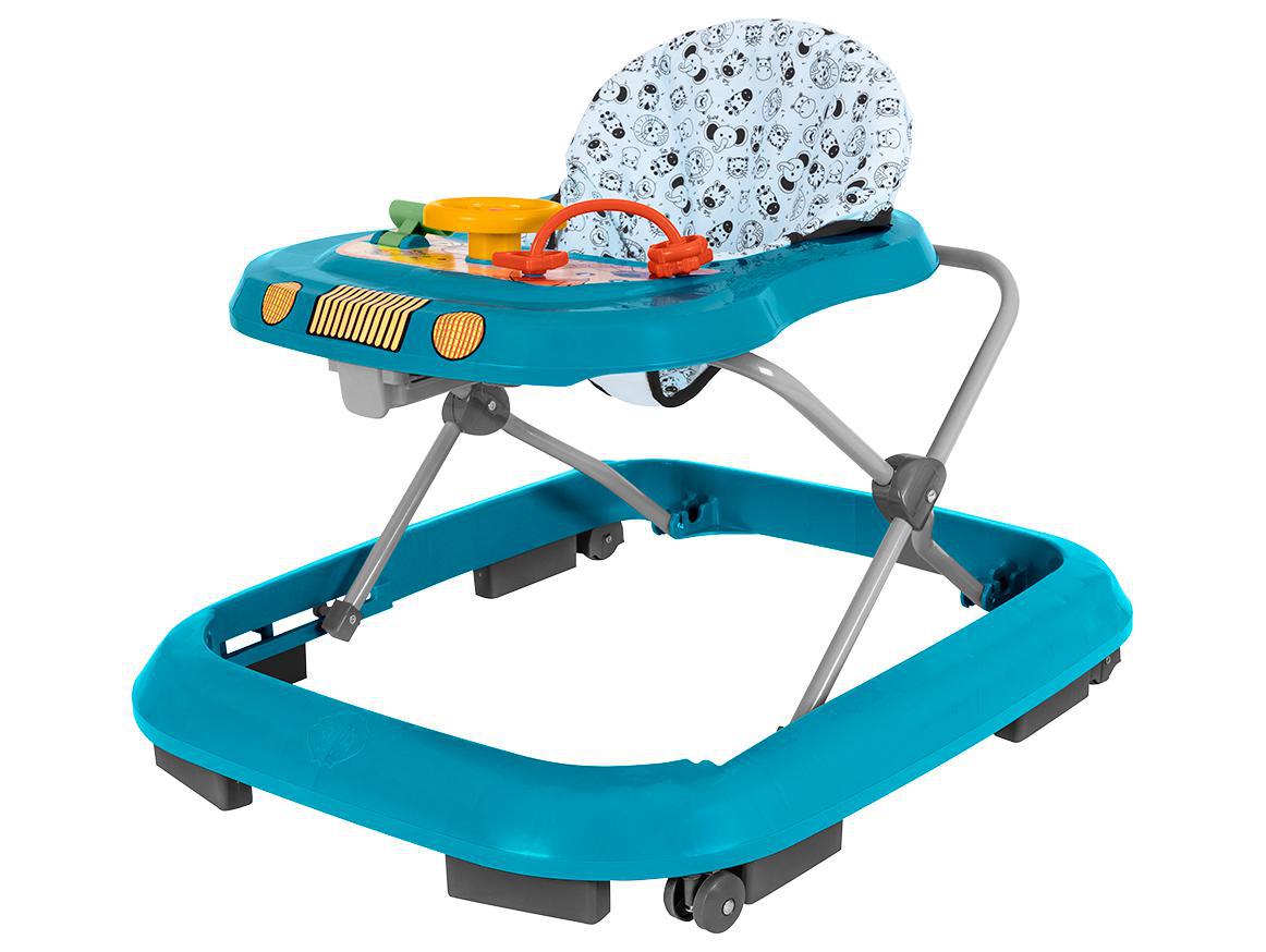 Andador Infantil Safari Plus Azul - Tutti Baby