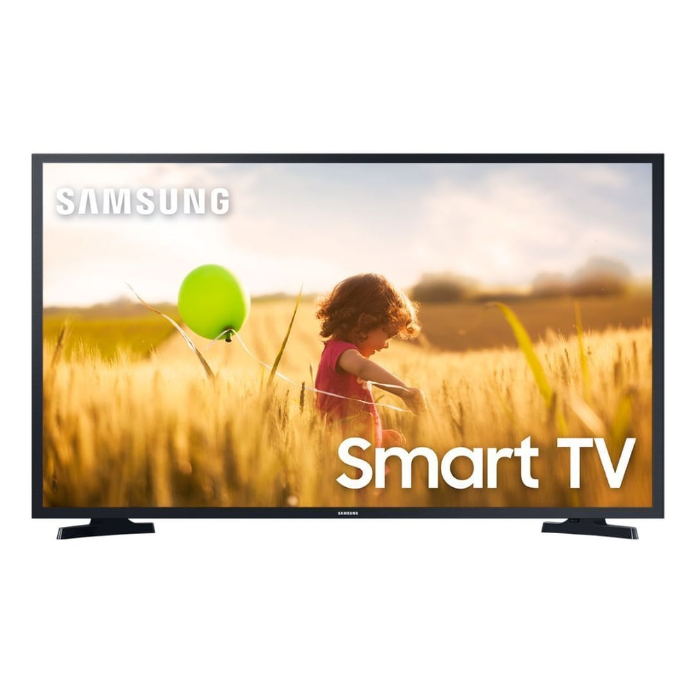 Smart TV 40" Full HD Samsung Tizen 40T5300 2 HDMI 1 USB Preta