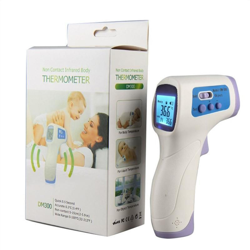 Termômetro Digital Corporal Medidor Febre Bebe Infra Caixa