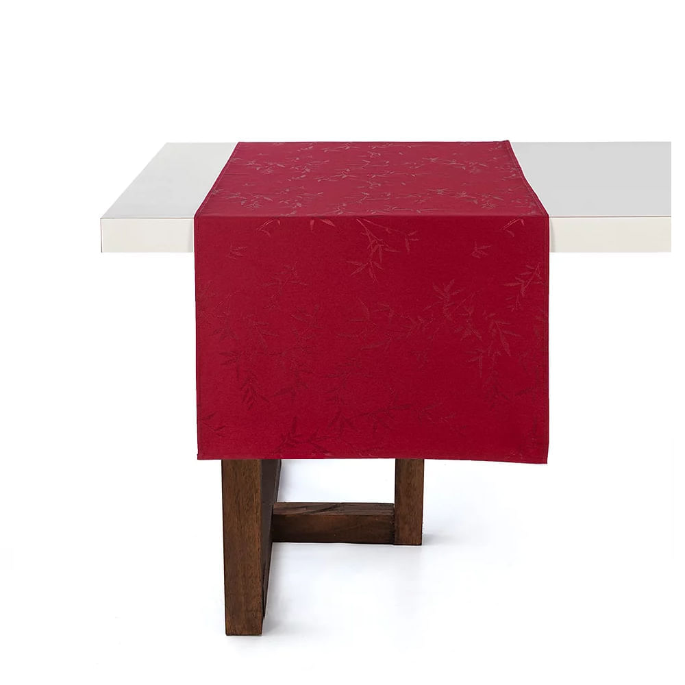 Trilho  de mesa Karsten Verissimo 50cmx1,60m vermelha