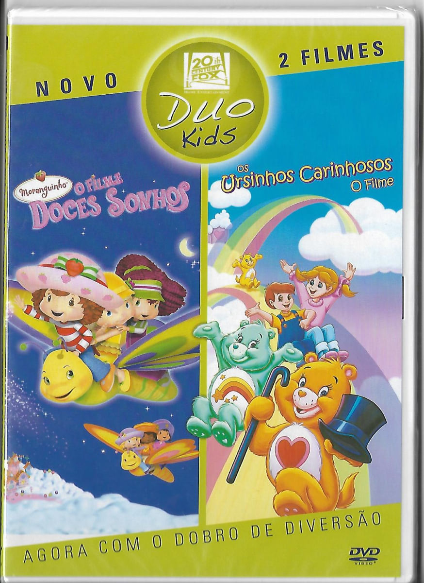 DVD Moranguinho + Ursinhos Carinhosos Fox duo
