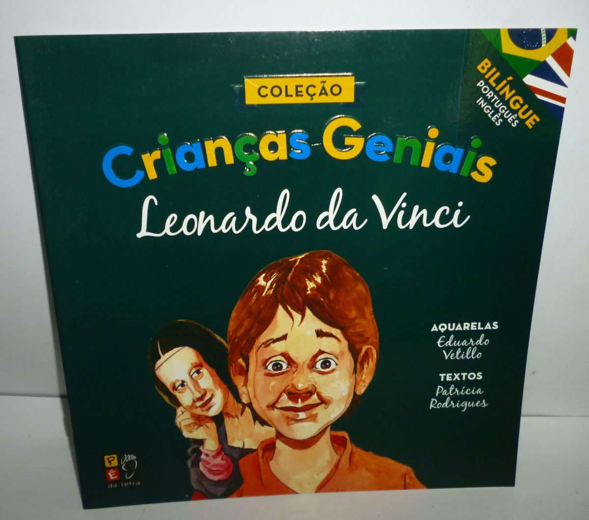 Livro Coleção Crianças Geniais Leonardo Da Vinci