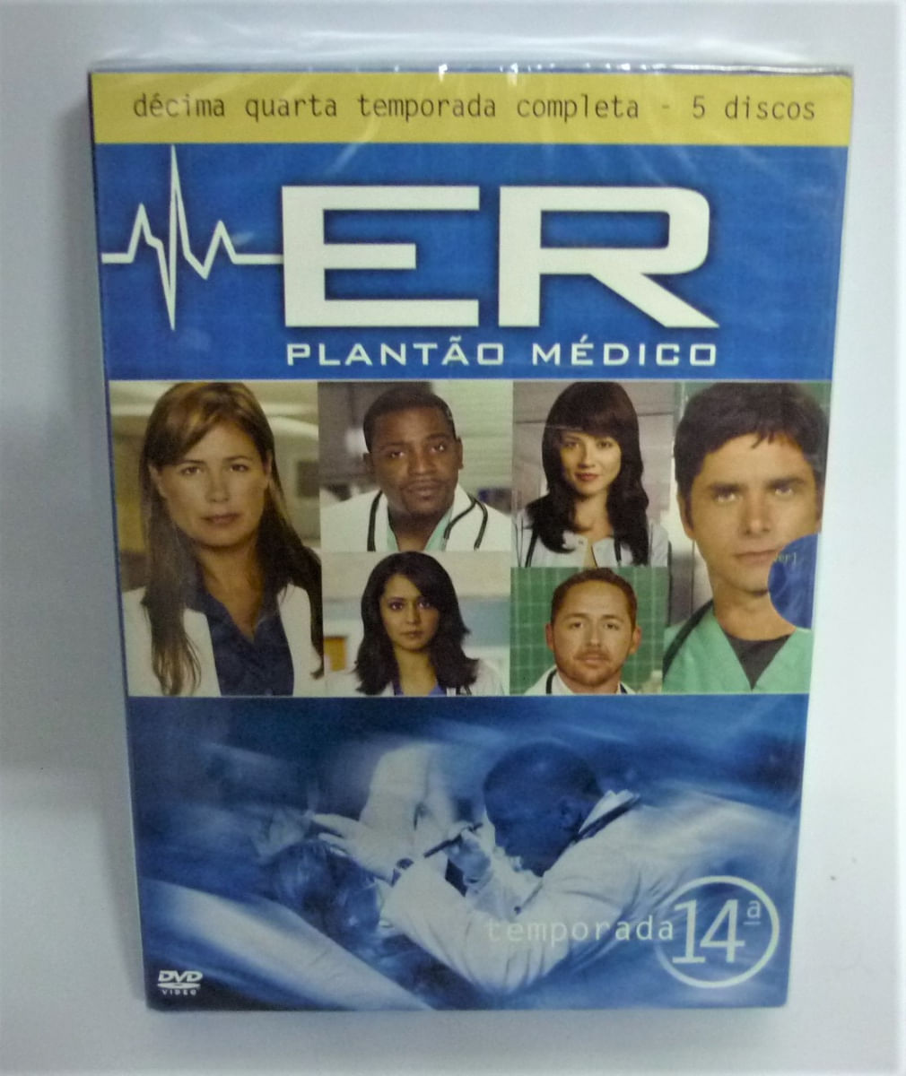 DVD Box ER Plantão Médico 14ª Temporada