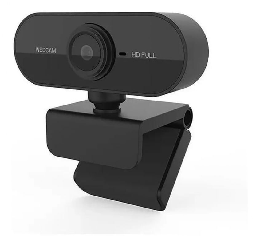 Webcam Usb Mini Câmera Full Hd 1080P Visão 360º C/ Microfone