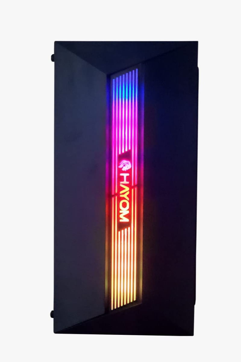 Gabinete Gamer Hayom GB1722, Mid Tower, LED RGB, ATX