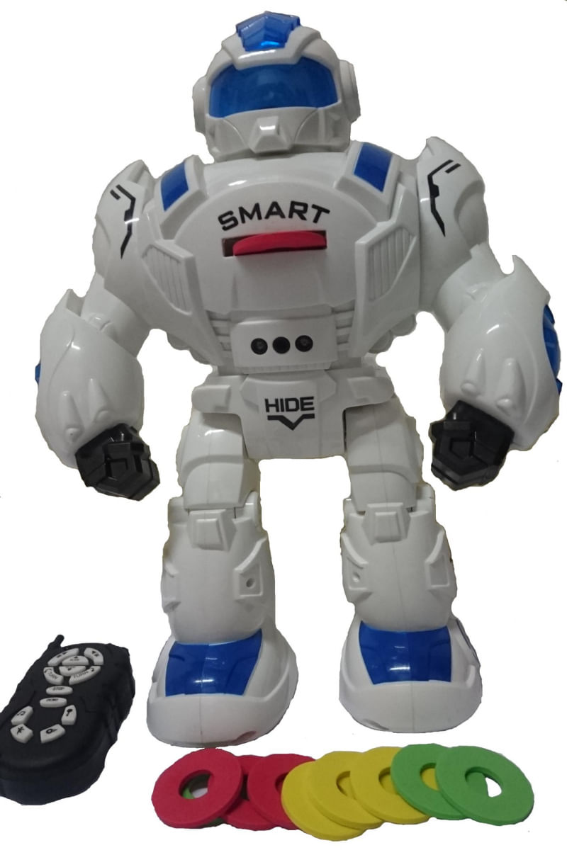 Robô Smart Gigante Com Controle Remoto 12 Funções