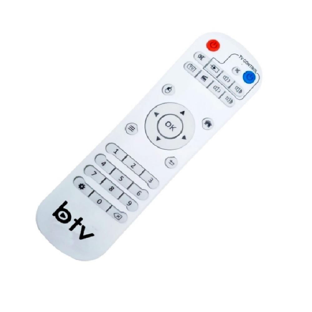 Controle Remoto Tv Universal B8 B9 B10 BX B11 Express+ Branco