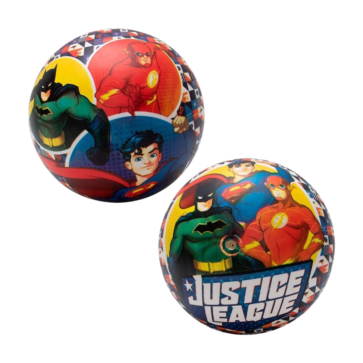 Bola de Vinil Liga da Justiça Divertida - Zippy Toys