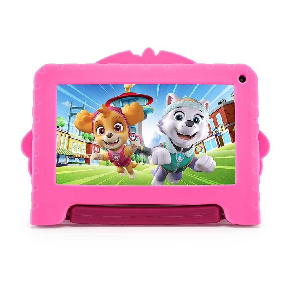Tablet Infantil Patrulha Canina NB404 32GB Multilaser Rosa