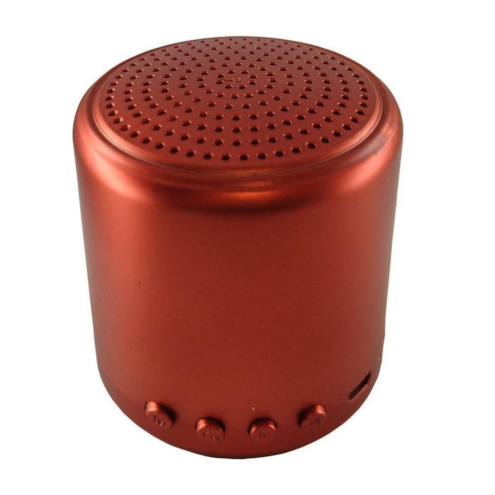 Caixa Som Bluetooth Portátil Littlefun Inpods 7Cm Vermelho