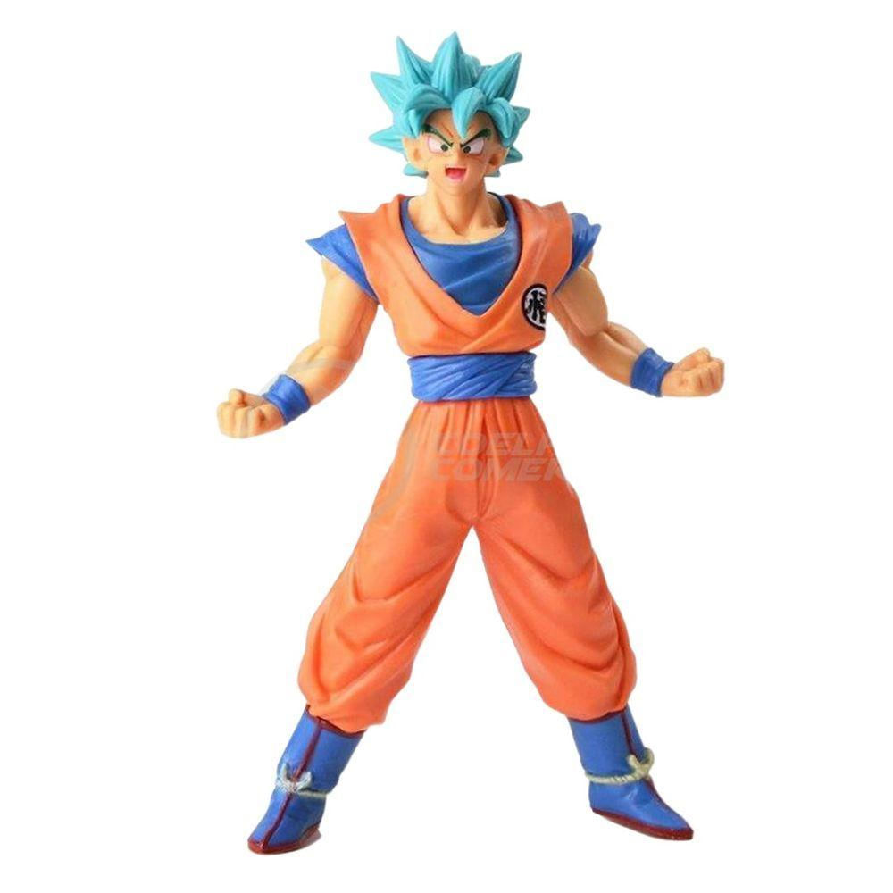 Boneco Goku Super Sayajin Blue Dragonball Z Super 18Cm