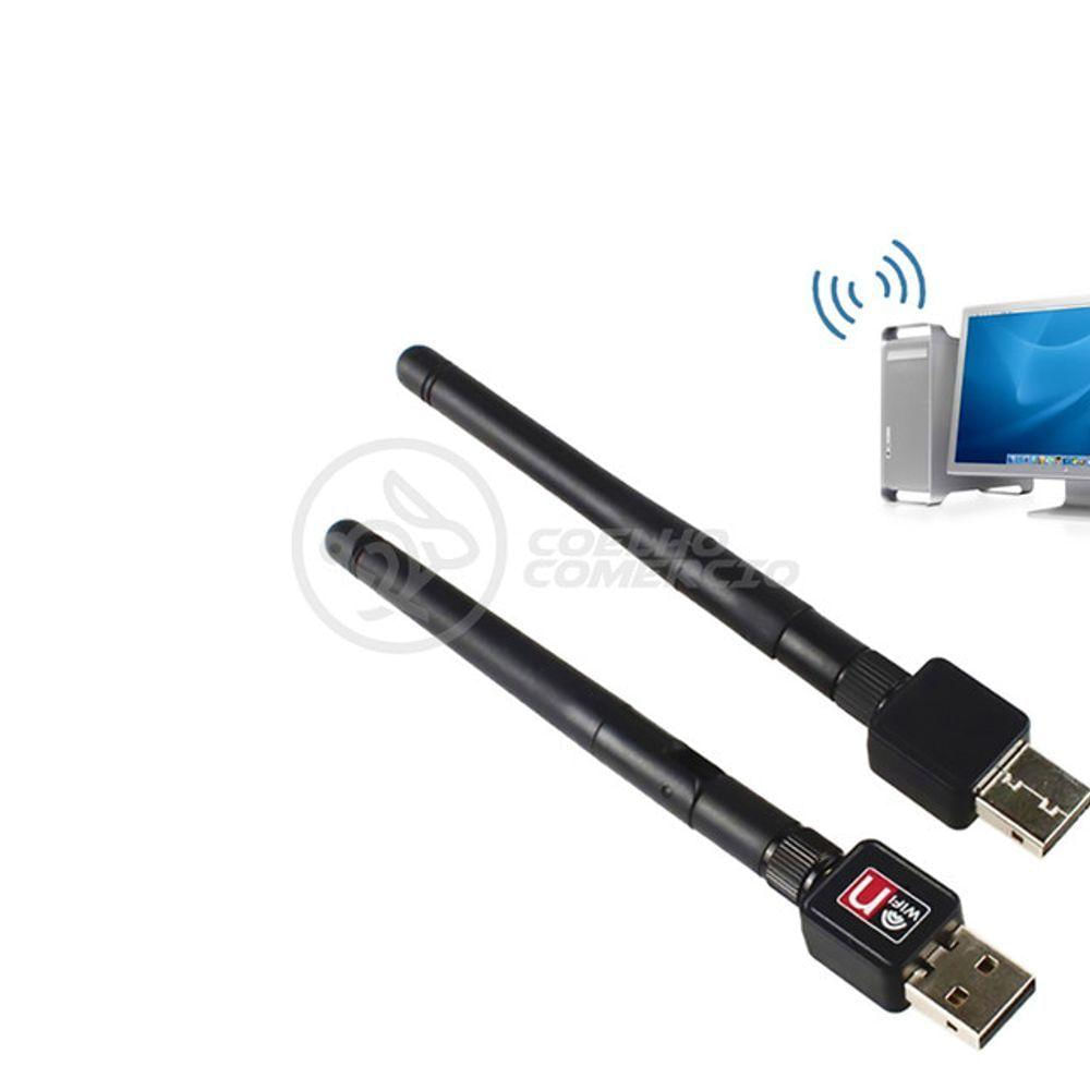 Antena Usb 2.0 Receptor De Wifi Wireless Internet Sem Fio 1200Mbps 802.Inn Pc Notebook 49