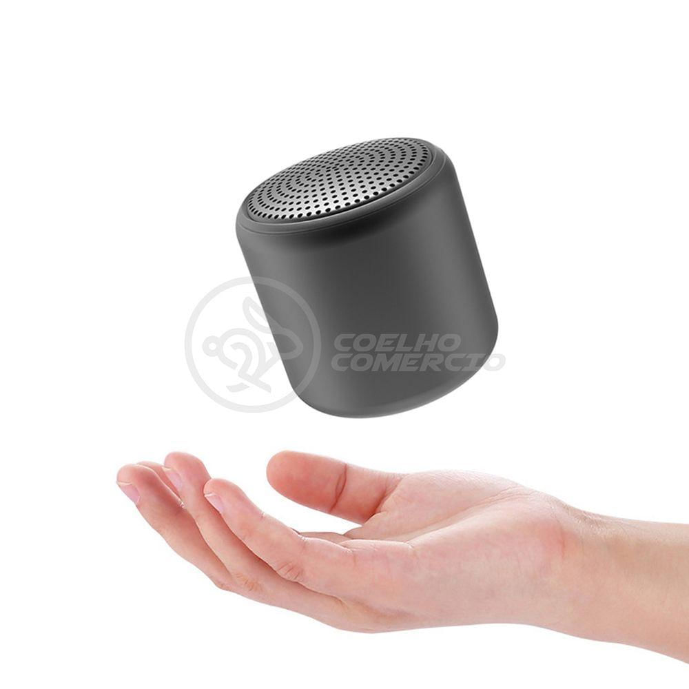 Mini Caixa De Som Inpods Wireless Bluetooth V5 Preto