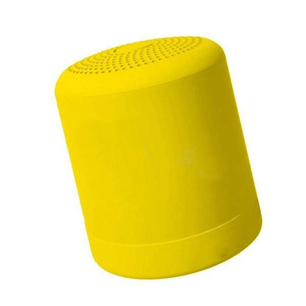 Mini Caixa De Som Inpods Wireless Little Fun Tws Bt Amarelo