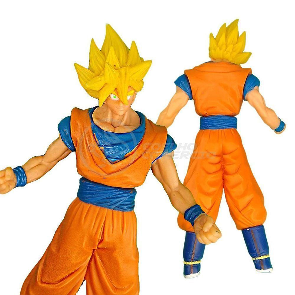 Brinquedo Boneco Goku Super Saiyajin 26Cm - Dragonball Z