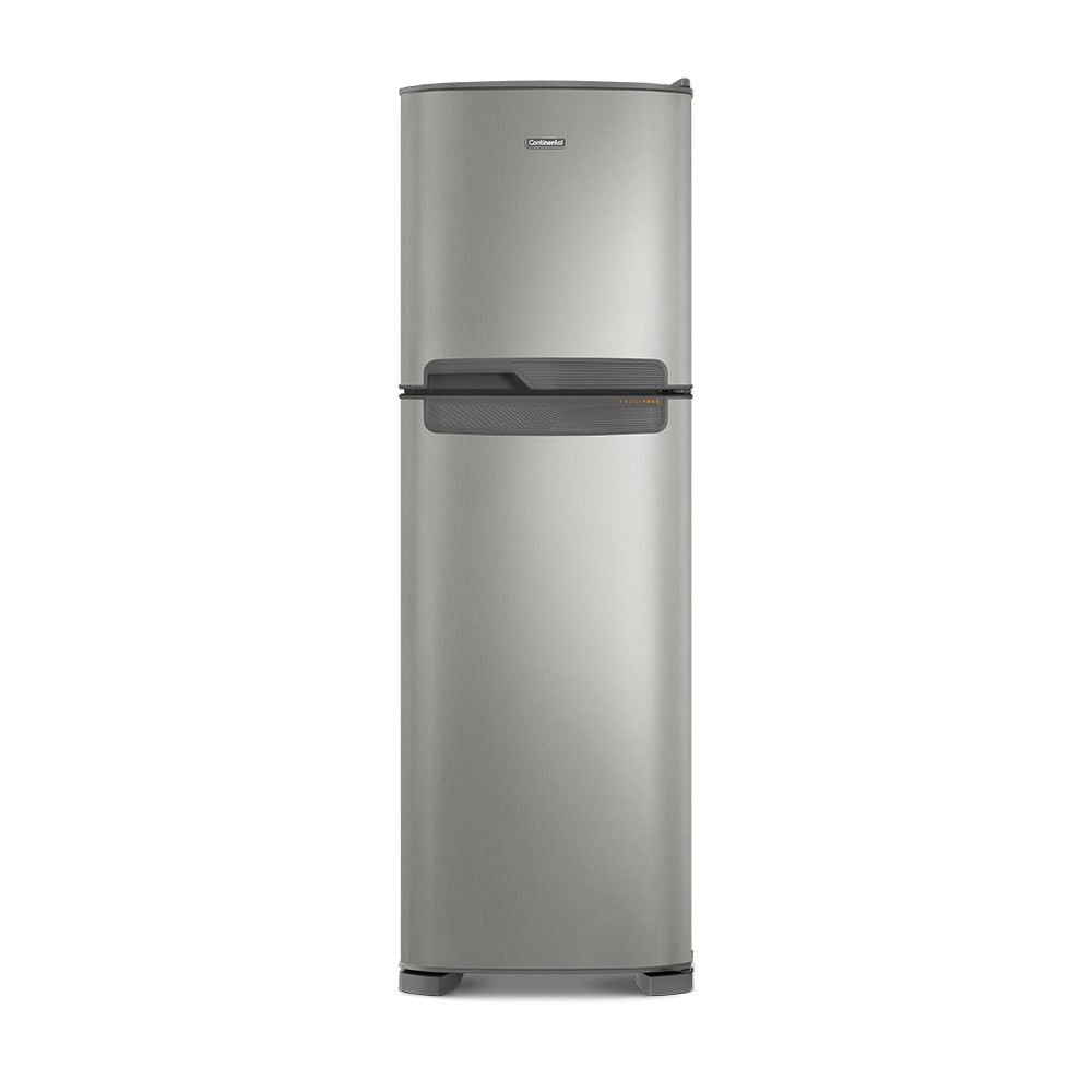 Refrigerador Continental Tc44s Frost Free Duplex 394 Litros Prata / 110V